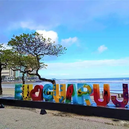 100m Praia Pitangueiras 3Q com Ar Churrasqueira 2 Vagas LP22-2